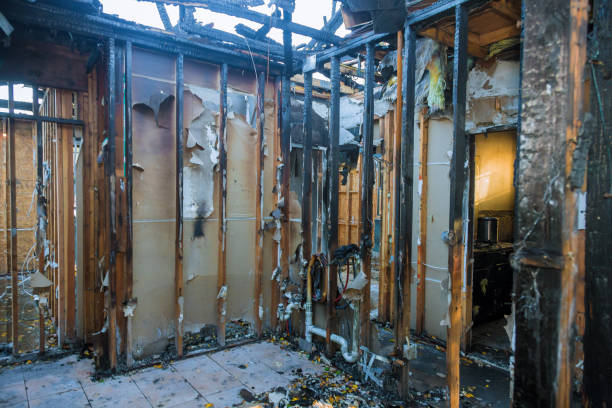 Professional Soot Cleanup technician working in Kirksville, MO